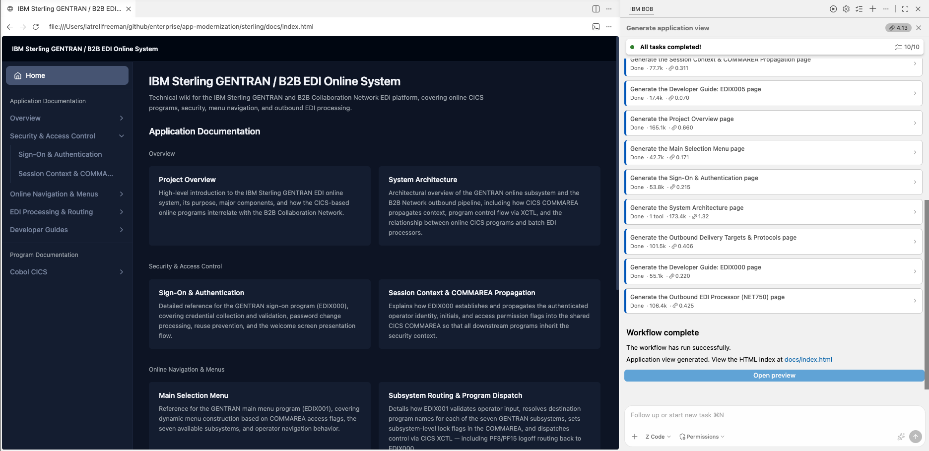 Application View Application View